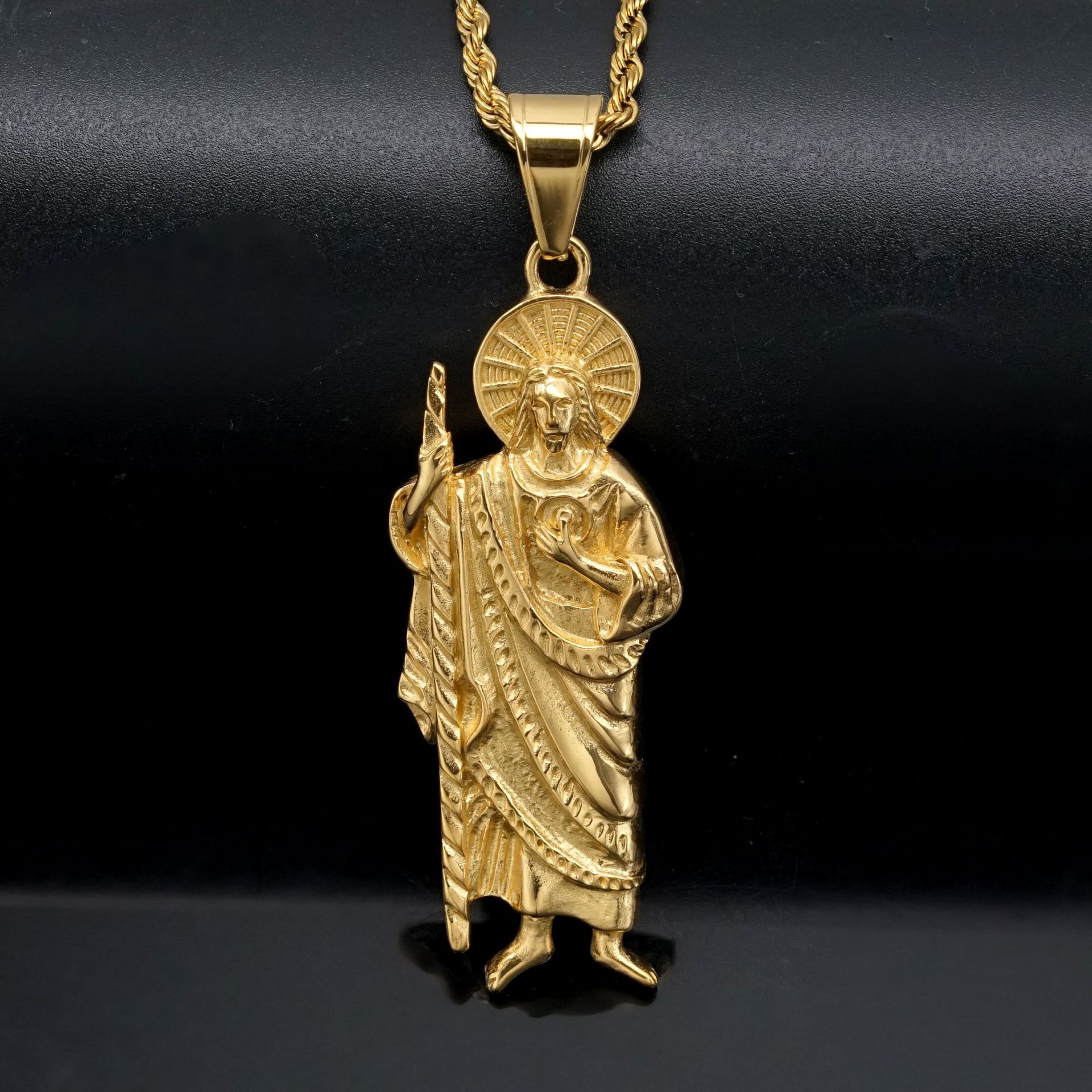 San judas tdeo-ステンレス鋼のネックレスのペン - Jewelry Making Singapore のレビューと価格