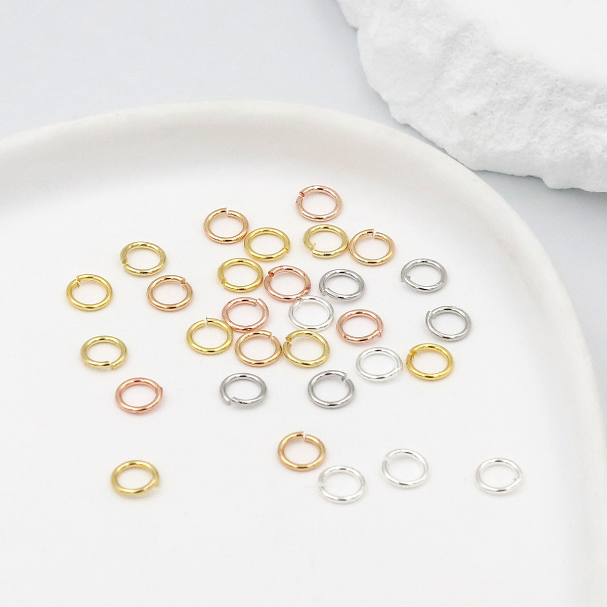 925シルバー製オープンジャンプリング3-10mm DIYジ - Jewelry Making Jump Rings のレビューと価格