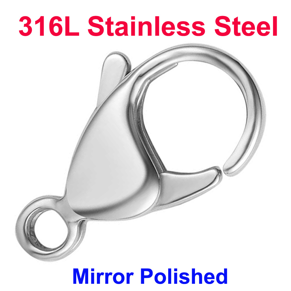 20/30/40 316Lステンレス鋼ロブスタークラスプ卸売 - Jewelry Making School のレビューと価格