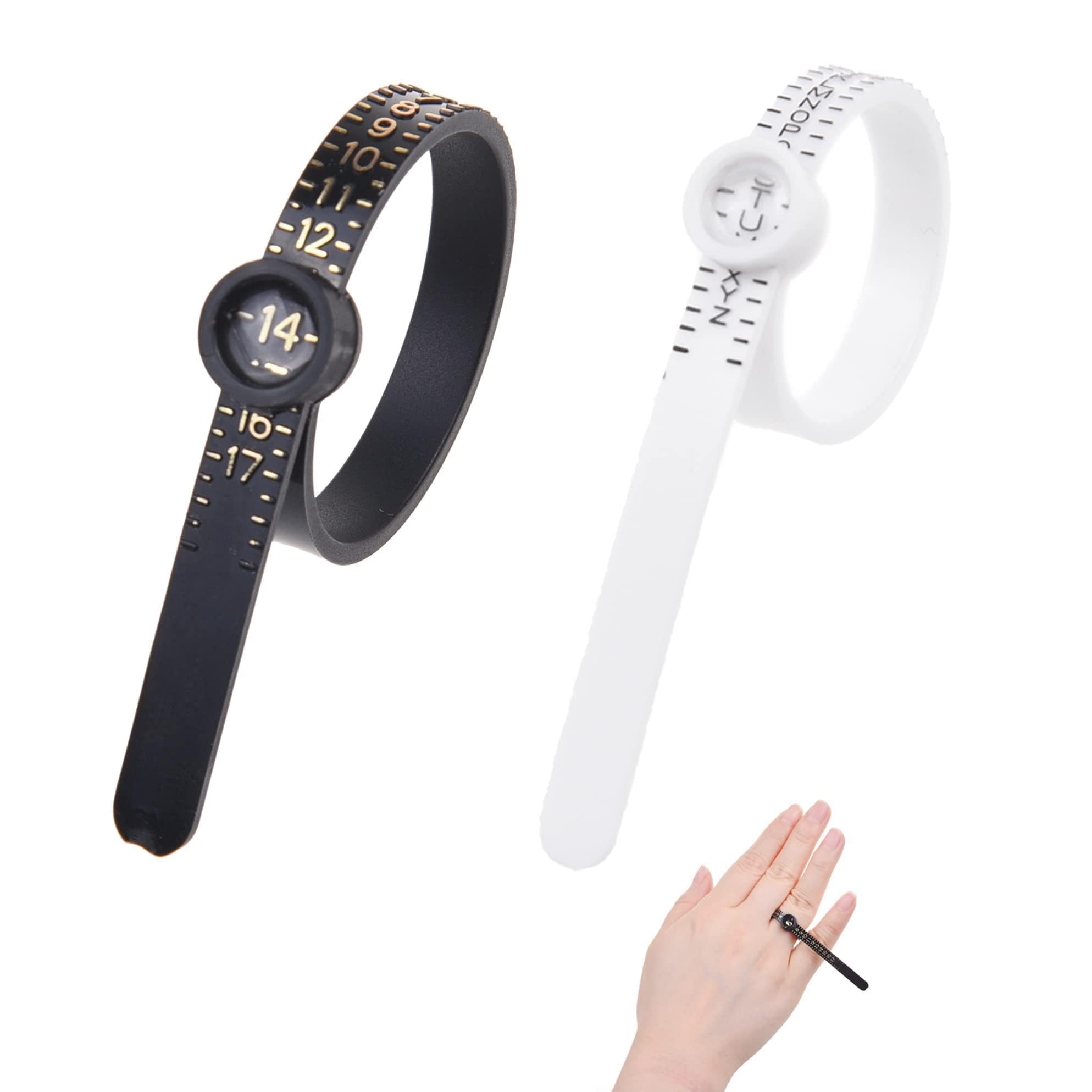調整可能なリングサイザー（拡大鏡付き）US/UK/EUサイズ - Jewelry Making Uk のレビューと価格