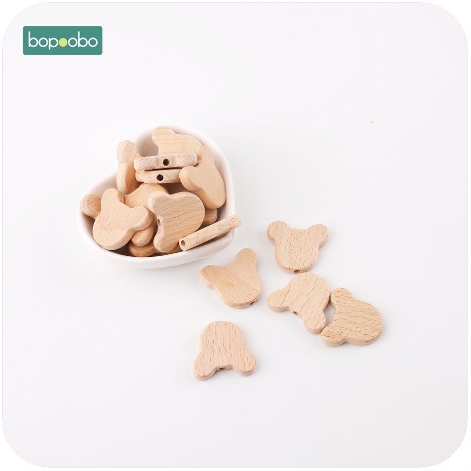 Bopoobo-赤ちゃん用の天然木ビーズ,10個,ジュエリー - Jewelry Making For Dummies のレビューと価格