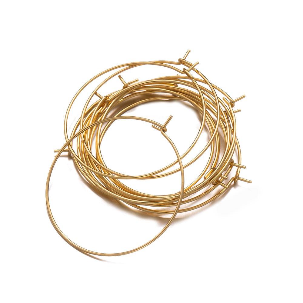 50個入り 316ステンレス鋼 15 20 30 40mm  - Jewelry Making Gold Wire のレビューと価格