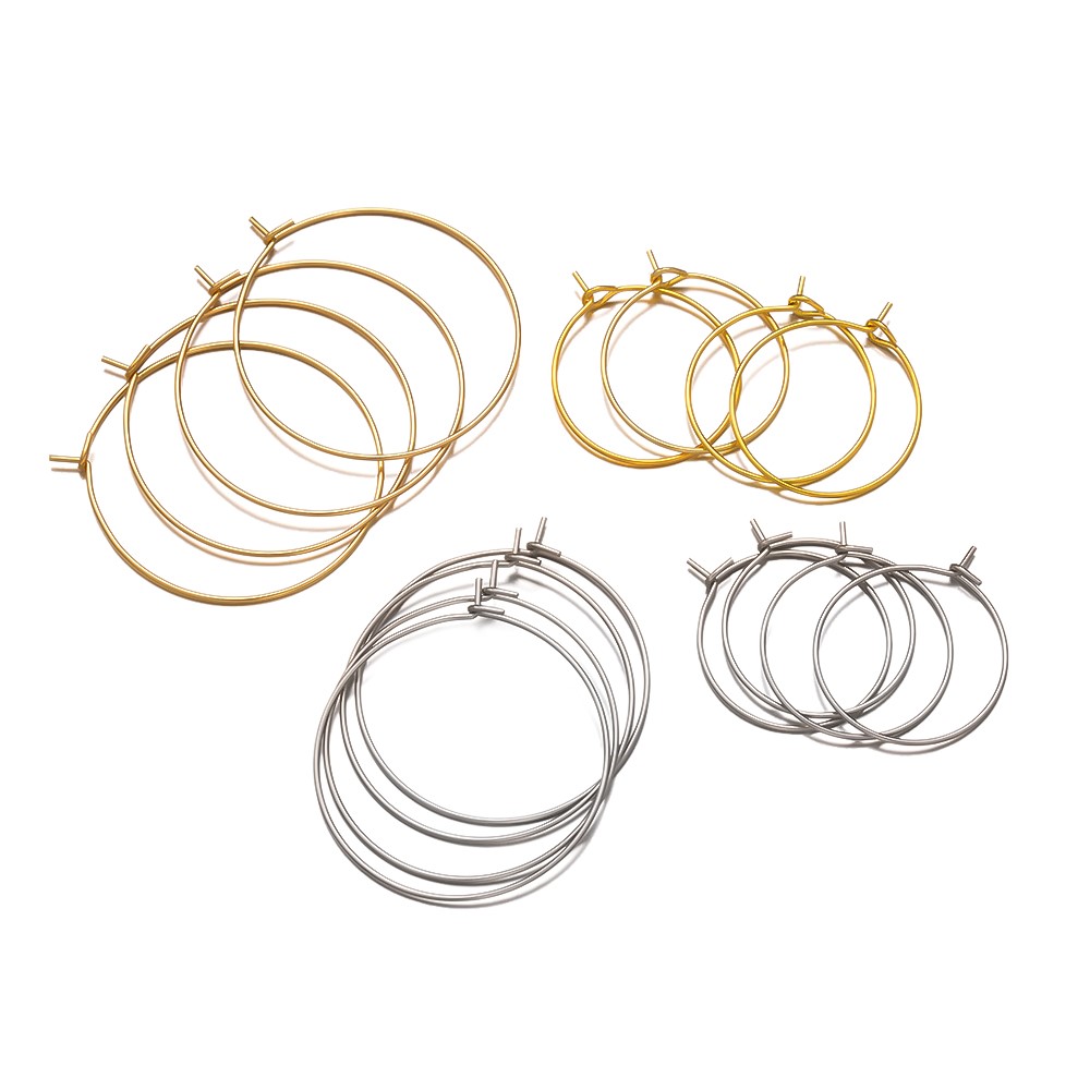 50個入り 316ステンレス鋼 15 20 30 40mm  - Jewelry Making Gold Wire のレビューと価格