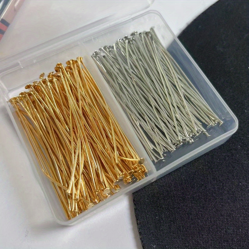 200本入り 30/40/50mm 鉄製針 ボックス入り 卸 - Jewelry Making Box のレビューと価格