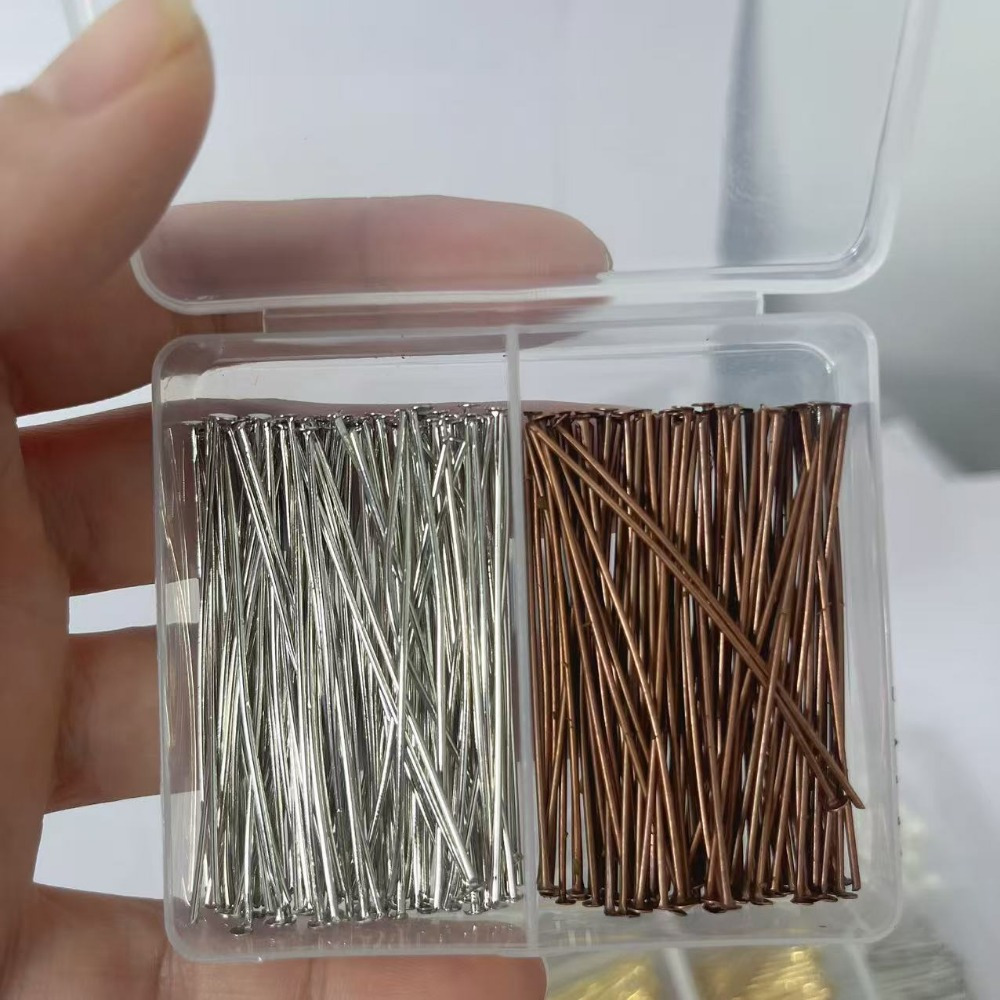 200本入り 30/40/50mm 鉄製針 ボックス入り 卸 - Jewelry Making Box のレビューと価格