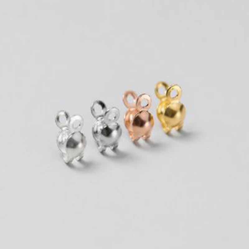 4個入り 本物の純銀925製 クロージャーエンドビーズ クラ - Jewelry Making School のレビューと価格