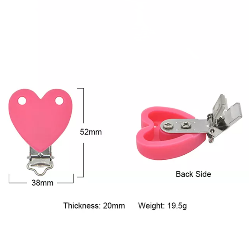 10 個のシリコーンクリップラウンドハート型ダミーホルダーベ - Jewelry Making For Dummies のレビューと価格