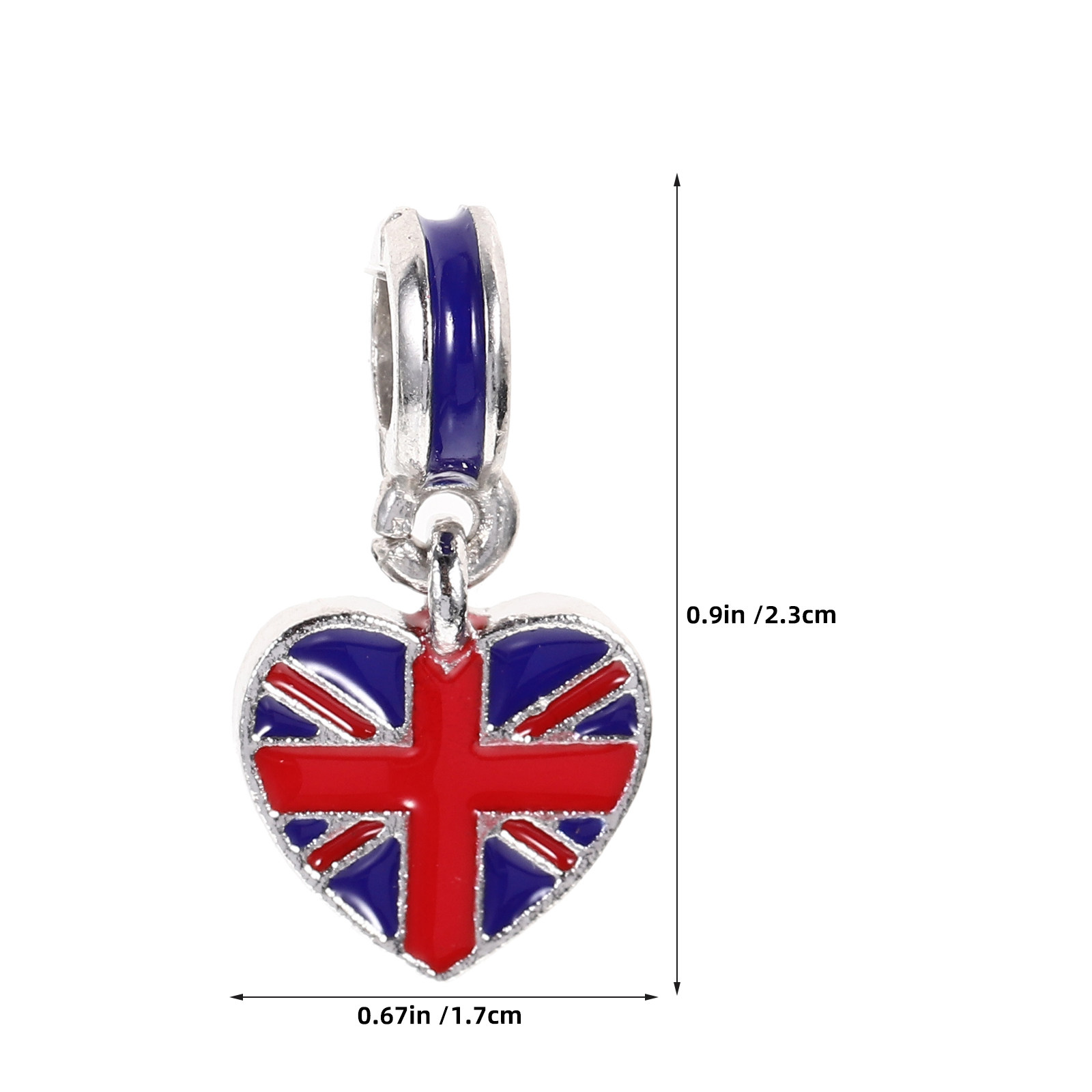 12個入りイギリス国旗チャーム、英国国旗ジュエリーチャーム、 - Jewelry Making Uk のレビューと価格