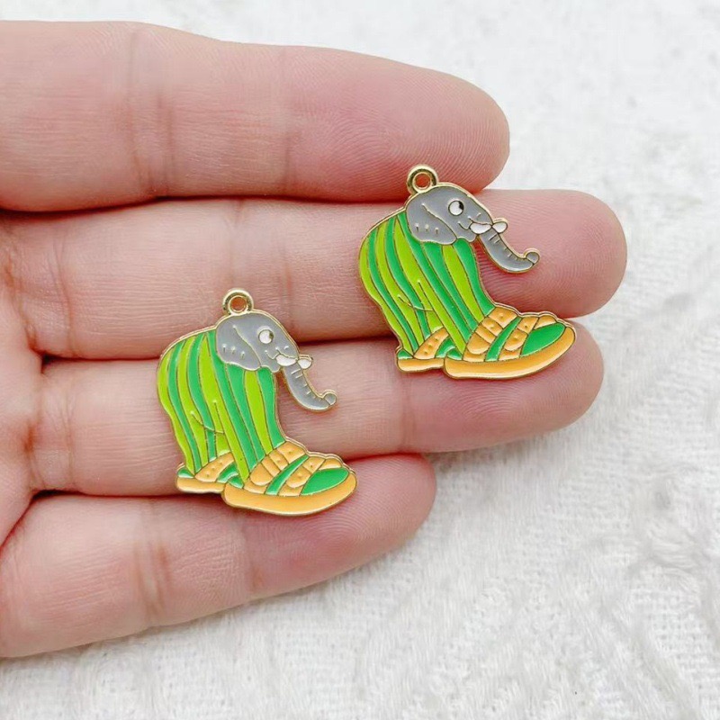 10個入り クリエイティブ合金ドリップオイルジュエリー、モン - Jewelry Making Jewelry のレビューと価格