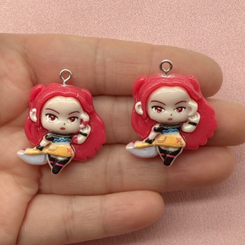 10個入り樹脂製漫画ペンダント、DIYジュエリー製作イヤリン - Jewelry Making Jewelry のレビューと価格