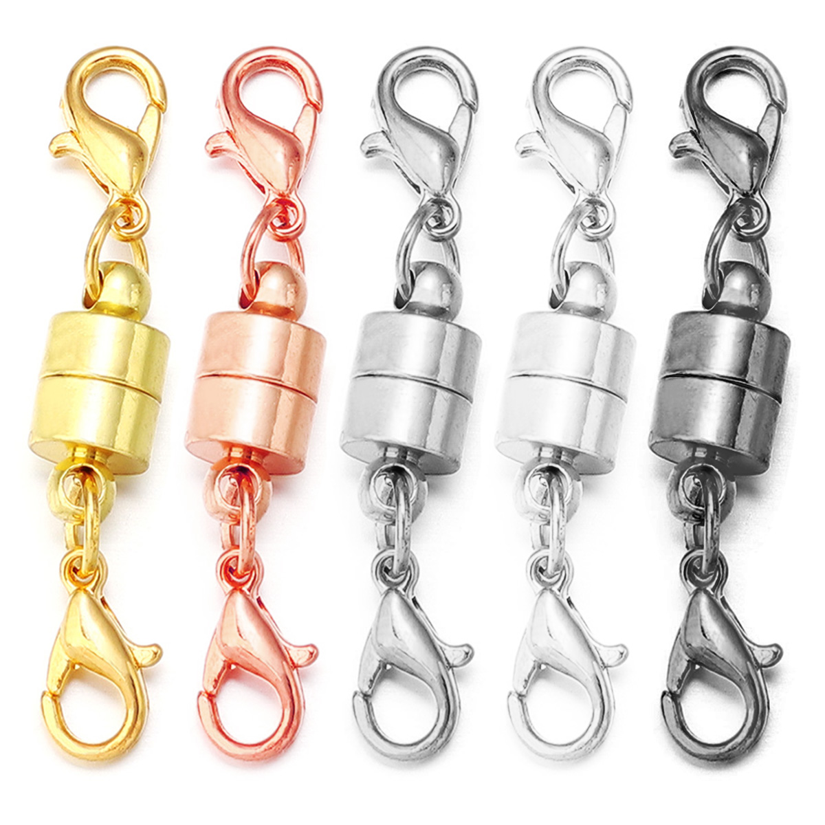 5 セット/ロット磁気クラスプロブスタークラスプジュエリー作 - Jewelry Making School のレビューと価格
