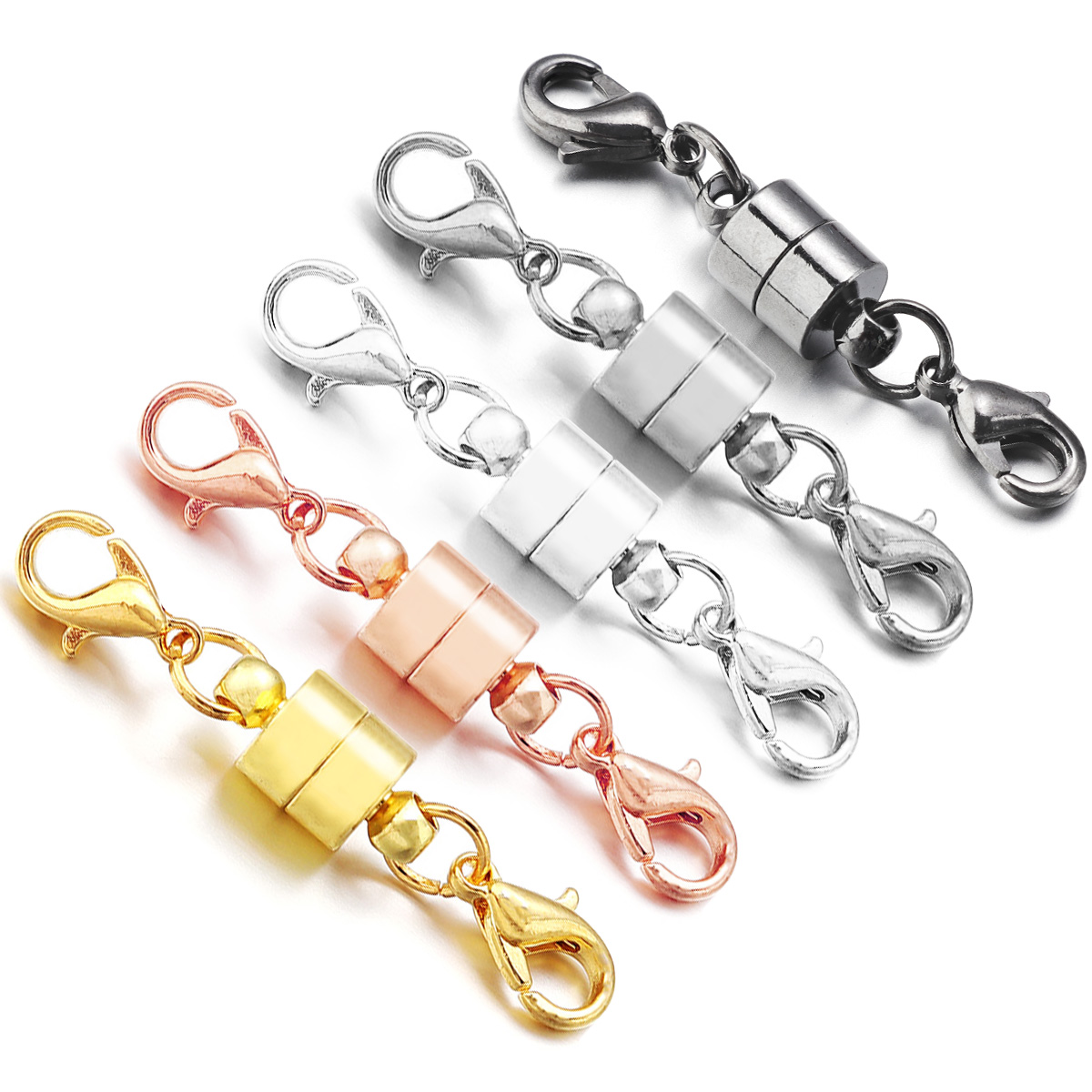 5 セット/ロット磁気クラスプロブスタークラスプジュエリー作 - Jewelry Making School のレビューと価格