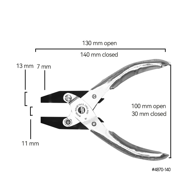 英国MAUN 140mmスムースジョーフラットノーズ平行ジュ - Jewelry Making Uk のレビューと価格