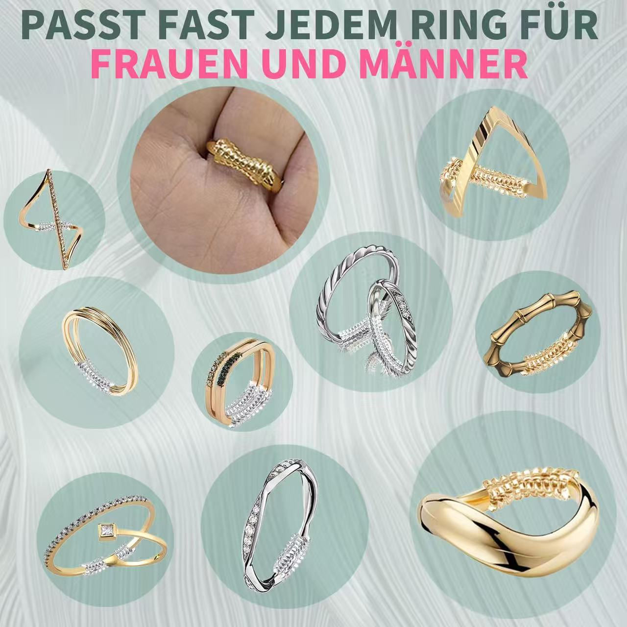 6個/ロット ガードタイトナー レデューサー サイズ調整ツー - Jewelry Making Jewelry のレビューと価格