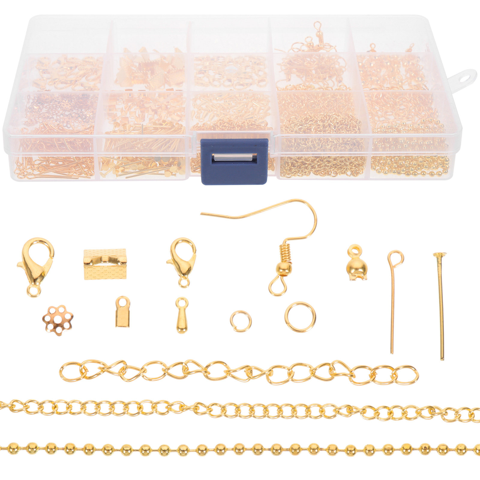 1箱入りヘビーデューティー ジュエリー製作キット DIYネッ - Jewelry Making Box のレビューと価格