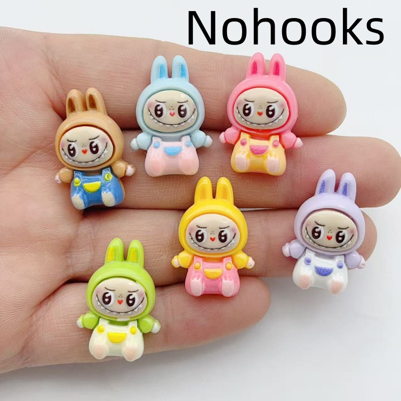 10 個かわいいウサギイチゴハウス樹脂チャーム素敵な漫画の動 - Jewelry Making Charms のレビューと価格