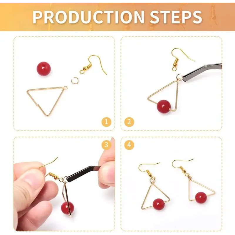100/500 個 DIY イヤリング所見イヤリングクラスプ - Jewelry Making School のレビューと価格