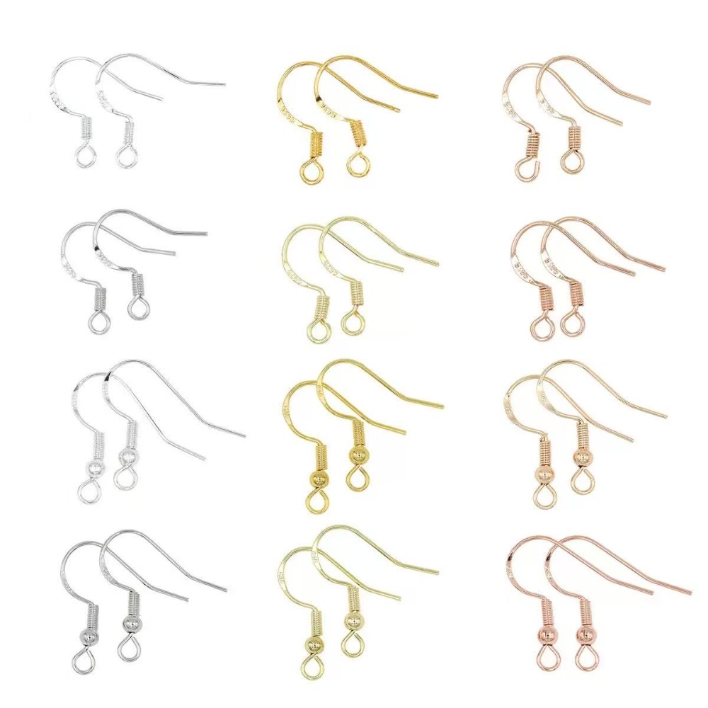 金メッキイヤリングフック 100個入り イヤーワイヤーバック - Jewelry Making Gold Wire のレビューと価格
