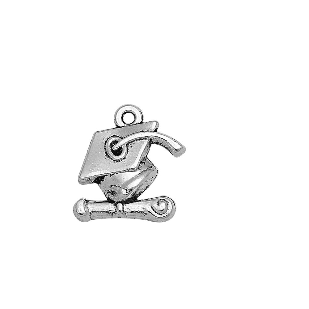 卒業証書用のアンティークシルバーメッキ,ジュエリー作成用品, - Jewelry Making Diploma のレビューと価格