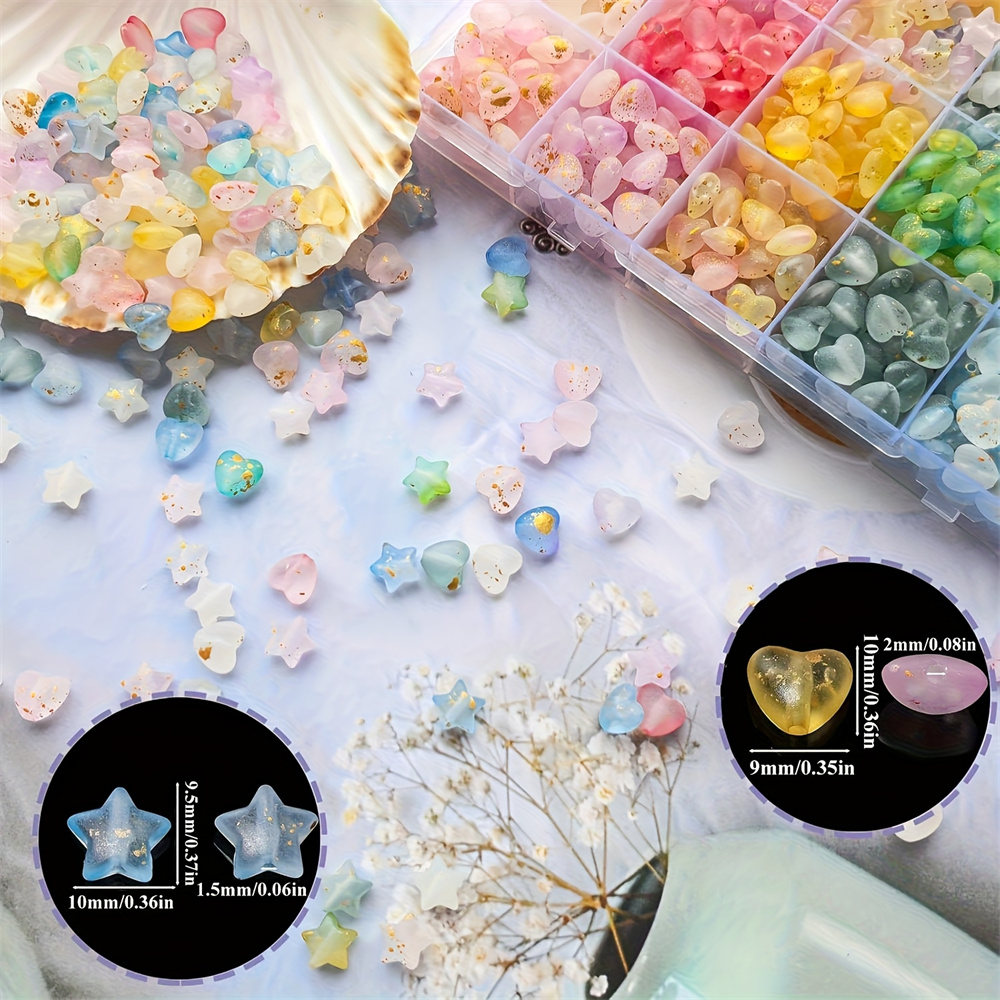 610個入り 24グリッド 星月ミックスカラー 高級ボックス - Jewelry Making Box のレビューと価格