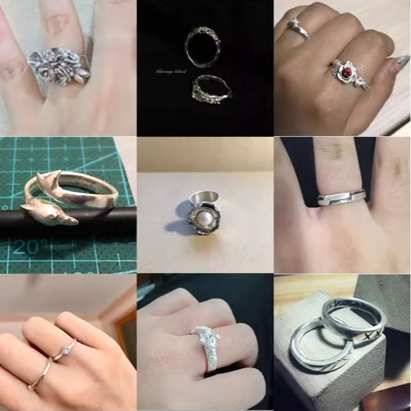 999 純銀粘土ジュエリー作成材料バッグ DIY クリエイテ - Jewelry Making For Couples のレビューと価格