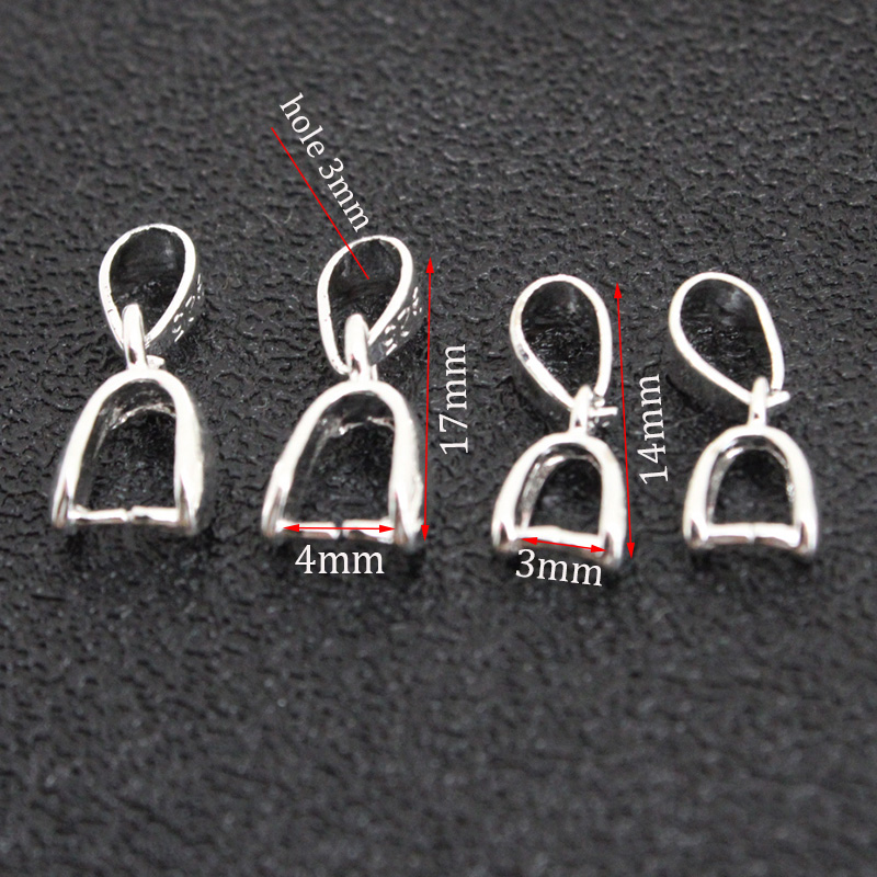 10 個 925 スターリングシルバーメッキ銅ペンダントピン - Jewelry Making School のレビューと価格