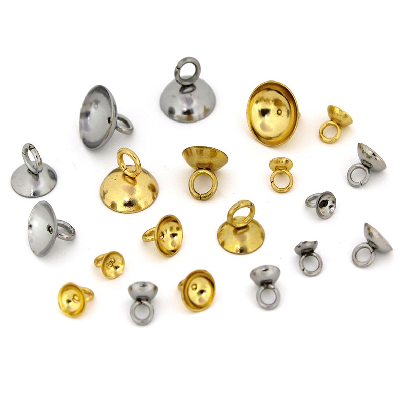 20個入り 4/5/6/8/10mm ステンレス製ビーズエン - Jewelry Making Charms のレビューと価格